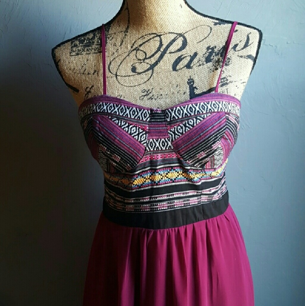 *RARE* Anthropologie TCEC Boho Maxi Dress